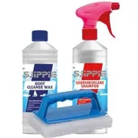 Sjippie Actiepakket shampoo en wax met spons