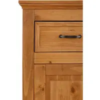 Notio Living Selma|Dressoir met 1 deur en 4 laden in natuurlijk grenen