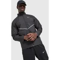 Nike Men's Repel UV Protection Running Jacket Miler, zwart