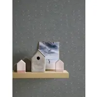 A.S. Création Nara - Blauw - Patroon Behang - 387421