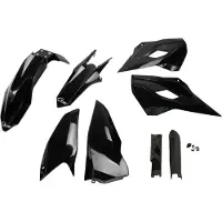 Ufo Husqvarna Te/tx/fe 2014-2014 Hukit614f-001 Fork Protectors & Plastic Set
