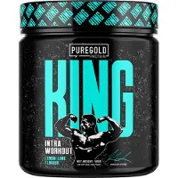 Pure Gold KING Intra Workout Poeder – 500g – Lemon Lime – Intra-Workout met Cyclisch Dextrine, BCAA's, Kokoswater & Vitamine C