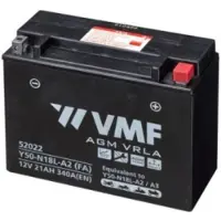 VMF PowerSport AGM 52022 / YTX18L-BS / Y50-N18L-A2 accu (12V, 21Ah, 340A)