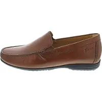Sioux Mocassins 'Slipper Herren 36621 Echtleder in braun' bruin