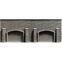 Noch 58058 H0 Muur met metselwerk Arcade