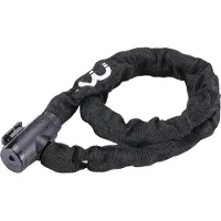 BBB Cycling PowerLink Chain Cable Fietsslot - Kettingslot Fiets - Sleutelslot - Zwart - 100 x 0,5 cm - BBL-48