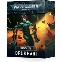 Games Workshop Warhammer 40.000 - Datacards: Drukhari (English) --- Oude Versie --- --- Op = Op!!!