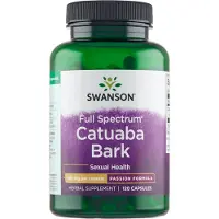 Swanson Health , Volledig Spectrum Catuaba Bast, 465 mg, 120 Kapsules