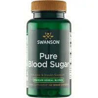 Swanson Health - Verlaagde Bloedsuikerspiegel - 60 Veganistische Capsules