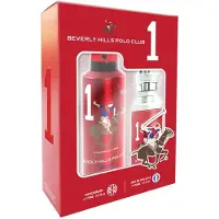 Beverly Hills Polo Club Heren Sport Aftershave, 100 ml + Deodorant, 175 ml