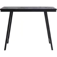 Bazar Bizar The herringbone high table black 140cm