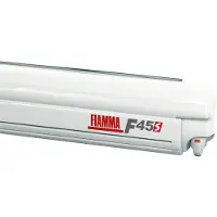 Fiamma F45s 375 Polair White Royal Blue Wandluifel