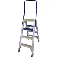 Asc dubbele trap 4-treeds