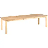 Beliani MADURA - Uitschuifbare eettafel - Lichtbruin - 180/280 x 100 cm - MDF