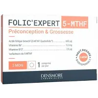 Densmore Folic'Expert 5-MTHF Preconceptie & Zwangerschap 90 Tabletten