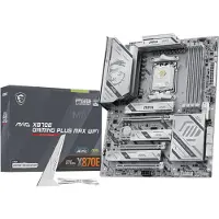 MSI MAG X870E GAMING PLUS MAX WIFI Moederbord Socket AMD AM5 Vormfactor ATX Moederbord chipset AMD X870E