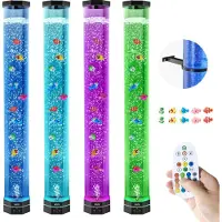 Vevor Lavalamp met 10 drijvende vissen
