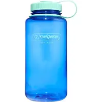 Nalgene wide mouth sustain, drinkfles, 1000 ml, blauw