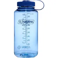 Nalgene - Wide Mouth Bottle - drinkfles - waterfles - lekvrij - 1000ml - BPA Free - SUSTAIN - Baby Blue