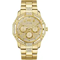 GUESS Analoog horloge 'REGAL' goud / transparant