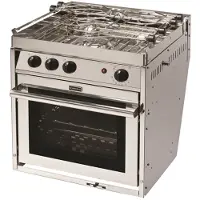 Force 10 American Kitchen Stove Zilver 559 x 540 x 603 mm