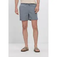 Profuomo Heren Zwembroeken Stripe - Grijs - Maat S