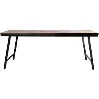 Bazar Bizar Consoletafel Herringbone | hout naturel 170x40x80 cm bijzettafels | NADUVI