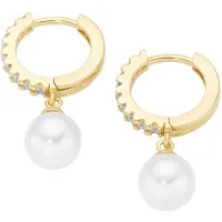 Giorgio Martello Milano Oorbellen goud / wit