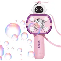 Woopie Astronaut Bubble Machine Roze - UNI