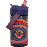 CamelBak Thrive Flip Straw Drinkfles Kids - 400 ml - Met Rietje - Waterfles - Blauw (Cyclone)