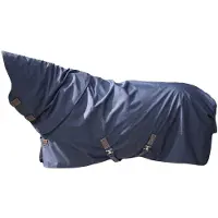 Kentucky Horsewear Horsewear - Horsewear Deken All Weather Quick Dry Fleece Met Hals 150gr Donkerblauw - 125/175