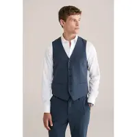 We fashion Waistcoat Petrol Maat: 48 | Gilets Outlet | Heren | Blauw