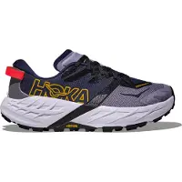 Hoka One One Loopschoen 'SPEEDGOAT 7' donkerblauw / curry / grijs / donkerlila