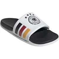 Adidas Muiltjes 'Adilette ComfortT 2.0 DFB' honing / rood / zwart / wit