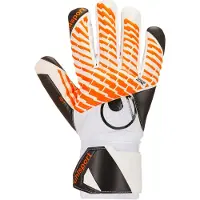Uhlsport FM Soft HN Competition Keepershandschoenen Wit Zwart Feloranje
