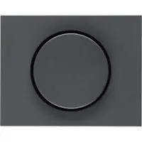 Berker Busch-Jaeger centrale unit met regelknop voor draaidimmer K.1, antraciet, mat, 1 stuk.