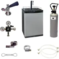 Ich-zapfe Complete set - biertap (bierbaar) - incl. tapzuil en compensatorkraan, Adapter 5 liters