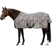 Waldhausen Zebra Vliegendeken Met Kruissingels - Bijna Uitverkocht!