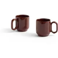 HAY Barro Beker - Set van 2 Burgundy