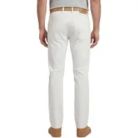 Gardeur 5-pocket off white katoen slim fit