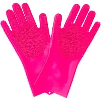 Muc-Off Deep Scrubber Reinigingshandschoenen Roze || Maat: S