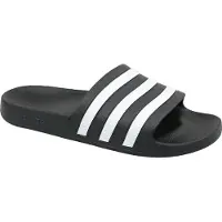 Adidas Strand-/badschoen 'Adilette Aqua' zwart / wit
