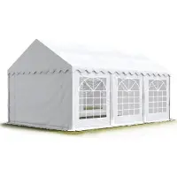 TOOLPORT Partytent 3x6 m, PVC 700, wit