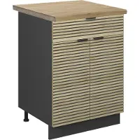 Vicco Fame-Line Keukenonderkast – 60 cm met lade, WB Eik Eiken paneel