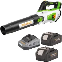 Procraft PB20 accu bladblazer 20 V TURBO + 2x accu 4,0 Ah + oplader