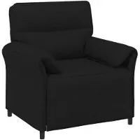 vidaXL Bank 100% polyester metalen frame MDF, Multiplex