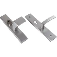 Ami Veiligheidsbeslag 251/50/15 Kt72Omk.Knop 144 ,Zonder Deurkruk Profielcilinder 72 Omkeer F1 Deurdikte 53/57 Mm - 891355