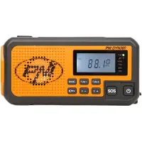 Pni DYN300 - Noodradio - zonnepaneel - Powerbank - 4000 mAh - Zaklamp