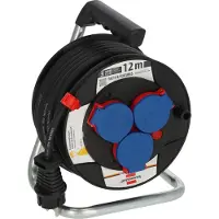 Brennenstuhl Garant kabeltrommel 180 | 12m | H07RN-F 3G1,5 - 9123020115