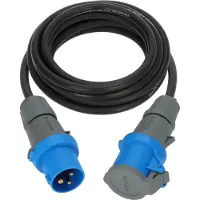 Brennenstuhl 1168650605 Stroom Camping-CEE-verlengkabel Zwart, Grijs, Blauw 5 m H07RN-F 3G 2,5 mm²